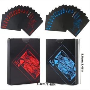 Plastic Playing Cards, Waterproof Plastic Poker Cards, PVC Magic Poker Cards, Board Game For Party