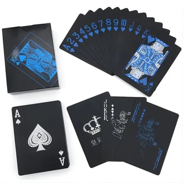 Plastic Playing Cards, Waterproof Plastic Poker Cards, PVC Magic Poker Cards, Board Game For Party