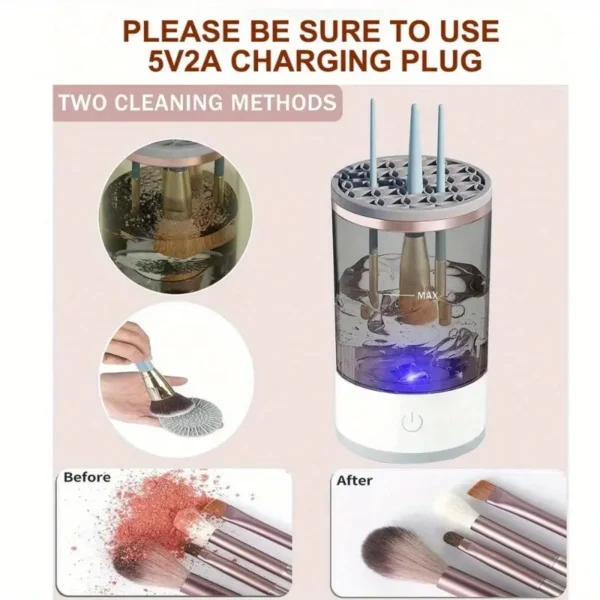 Electric Makeup Brush Cleaner, Makeup Brush Washer, Automatic Brush Washer, Women’s Makeup Brush Cleaner