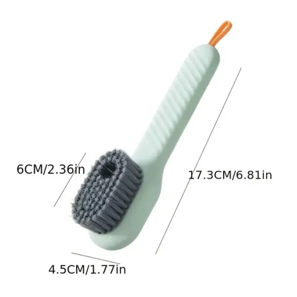 Shoe Brush With Fluid Space, Shoe Cleaning, Laundry Brush, Gentle Cleaning, Deep Grime Removal