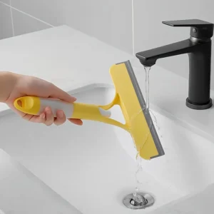 Glass Wiper With Watering Can, Window Cleaning Wiper, Mirror Cleaning, Watering Can, Car Washing, Bathroom Accessories