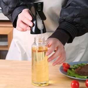 Glass Oil Spray Bottle, Barbecue Picnic Tools, Vinegar Soy Sauce Sprayer Containers, Kitchen Cooking Olive Oil Dispenser, Edible Oil Jar, For Air Fryer, Salad, Baking, Grilling, Frying